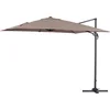 Image de Habitat et Jardin Parasol déporté Sun 3" - 3 x 3 m - Taupe