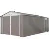 Image de Garage métal Nevada avec Porte battante - 18,56 m²