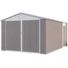 Image de Garage métal Nevada avec Porte battante - 15,36 m²