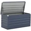 Image de Coffre de Jardin métal Store - 680 L - 165 x 69 x 60 cm - Gris