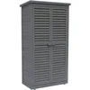 Image de Armoire de Jardin Space - 87 x 46.5 x 160 cm - Anthracite