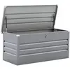 Image de Coffre de Jardin Métal Store 680L - Argent