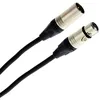 Image de Plugger Elite Câble microphone XLR femelle/XLR mâle. Connecteurs Neutrik 3 broches. Enceinte, microphone, carte son, contrôleur DJ, table de mixage et autres. Longueur 1,5 m. Qualité Pro
