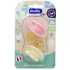 Image de Duo sucettes caoutchouc - DODIE - GAIA - Ronde - 6/36 mois - Sous le soleil