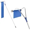 Image de Todeco Râteau de Toit à Neige pour déneigement, Pelle à Neige pour Toit, Réglable Extendable 170-650cm, Tissu Oxford 450 * 42cm, léger, pour Enlever Efficacement La Neige