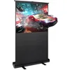 Image de Todeco Ecran de Projection Portable 60 Pouces, Ecran de Projection sur Pied, 121 x 91 cm, 4:3 Full HD 3D