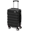 Image de Todeco Valise Cabine 56cm Valise Rigide de Voyage Noir