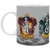 Image de ABYSTYLE   Mug HARRY POTTER Les 4 Maisons   Produit Officiel   Contenance 320 ml   Céramique Haute Qualité