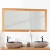 Image de Wanda collection - Miroir Rectangle en Teck Massif 140x70