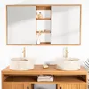Image de Wanda collection - Miroir Armoire de Toilette 130 cm