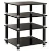 Image de NorStone Meuble HiFi STABBL HiFi Black Satin 600mm