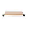 Image de NorStone Meuble HiFi Modulaire Copenhagen   Base - Métal Plein et Chêne - Meuble HiFi - Capacité de Charge Max. 50KG   Pointes et Contre-Pointes