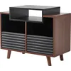 Image de Meubles hi-fi NorStone Oslo 800 Noir et Noyer