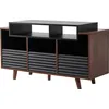 Image de Meubles hi-fi NorStone Oslo 1200 Noir et Noyer