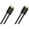 Image de Norstone Arran RCA 60 Câble de Signal, Noir