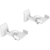 Image de Supports d'enceintes NorStone Bookshelves Wall Mount Blanc (la paire)