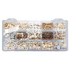 Image de Buki - PE014 - Boite de perles bois - naturel