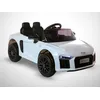 Image de Voiture électrique enfant KINGTOYS - Audi R8 SPYDER 40W - Blanc