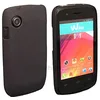 Image de htdmobiles Housse Etui Coque Rigide pour Wiko Ozzy + Film ecran - Noir Rigide