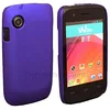 Image de htdmobiles Housse Etui Coque Rigide pour Wiko Ozzy + Film ecran - Bleu Rigide