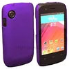 Image de htdmobiles Housse Etui Coque Rigide pour Wiko Ozzy + Film ecran - Mauve Rigide