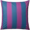 Image de Taie d'oreiller à rayures Malo La cerise sur le gâteau Violet 50x70