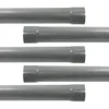 Image de Arcanaute - Tube PVC - 5 Tubes PVC évacuation NF-Me prémanchonné - diamètre 80 mm - 4 mètres - ép. 3,0 mm -