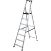 Image de Escabeau aluminium professionnel Hailo - 7 marches - Hauteur de travail 3,39 m
