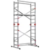 Image de Echafaudage 4 en 1 multifonction 2,3m/4,3m en aluminium Hailo Fast & Lock Combi 5