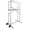 Image de Echafaudage Roulant de Jardin Tout Terrain 1,7m/3,7m en Aluminium Hailo HobbyStep H4 Jardin