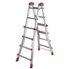 Image de Echelle Pliable Multifonction télescopique 4x4 échelons 3,8m/4,7m Hailo ProfiStep Multi