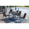 Image de Inkazen - Table de jardin extensible en polywood 135-270cm gris anthracite - 135/270x80x73 cm OS