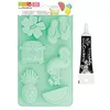 Image de SCRAP COOKING Moule en silicone Summer + Stylo de glaçage noir
