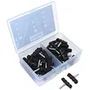 Image de NEWTON Porte Patin Frein VTT a Tige Symetric 55mm Noir (Coffret de 25 Paires)