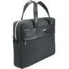 Image de Sacoche pour Ordinateur Portable MOBILIS - Matière déperlante - Noir et Argent