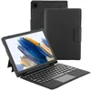 Image de MOBILIS Coque pour Samsung Galaxy Tab A8 10.5" avec Clavier Bluetooth Touchpad Amovible, Rangement Stylet S Pen & Trépied, Etui SM-X200 SM-X205 SM-X207, Housse Clavier Français AZERTY, Noir