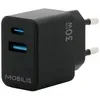 Image de MOBILIS Chargeur Secteur 30W GaN Port USB-C, Adaptateur Charge Mural Rapide pour Smartphone & Tablette