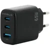 Image de MOBILIS Chargeur Secteur 65W GaN 2 USB-C & 1 USB-A, Adaptateur Charge Mural Rapide pour PC, Tablette & Smartphone