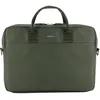 Image de MOBILIS Sacoche pour Ordinateur Portable 11-14", Sac à Bandoulière PC/Tablette, Compatible MacBook 13", Aspect Cuir, Kaki