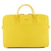 Image de MOBILIS Sacoche pour Ordinateur Portable 11-14", Sac à Bandoulière PC/Tablette, Compatible MacBook 13", Aspect Cuir, Jaune