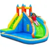 Image de Château Aquatique Gonflable pour Enfants 4m : Aire de Jeux avec Escalade, Tobbogan et Piscine/Pateaugoire - L400 x P300 x H250 cm - Aqua Park