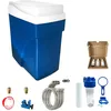 Image de Adoucisseur d'eau sans électricité 1000 L/h 1 à 4 personnes Simplex Ultra Compact Complet avec Kit d'installation
