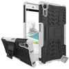 Image de htdmobiles Housse Etui Coque Rigide Anti Choc pour Sony Xperia XZ + Verre trempe - Blanc