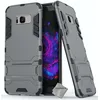 Image de htdmobiles Housse Etui Coque Rigide Anti Choc pour Samsung G955F Galaxy S8 Plus + Verre trempe - Gris