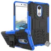 Image de htdmobiles Housse Etui Coque Rigide Anti Choc pour Lenovo K6 Note + Verre trempe - Bleu