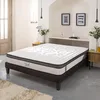Image de BELLECOUR Matelas Mémoire de Forme et Mousse Haute Densité 140x190 Literie Tivoli Hauteur 25 cm | Soutien Ferme & Accueil Moelleux | Fabriqué en Europe