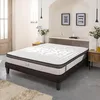 Image de BELLECOUR Matelas Mémoire de Forme et Mousse Haute Densité 180x200 Literie Tivoli Hauteur 25 cm | Soutien Ferme & Accueil Moelleux | Fabriqué en Europe