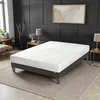 Image de BELLECOUR Ensemble Matelas et Sommier 140x200 cm 2 Places Paris - Matelas Mémoire de Forme 25 cm & Sommier en Bois Robuste & Confort Ferme Literie