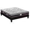 Image de HYPSOM Matelas + Sommier 140x200 Divin  Ressorts ensachés et mémoire de Forme épaisseur 28 cm   Soutien Ferme, Confortable et aéré - Fabrication Europe