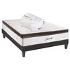 Image de BELLECOUR LITERIE | Pack Prêt à Dormir Zermatt 180x200 cm | Matelas Mémoire de Forme + Sommier + Accessoires